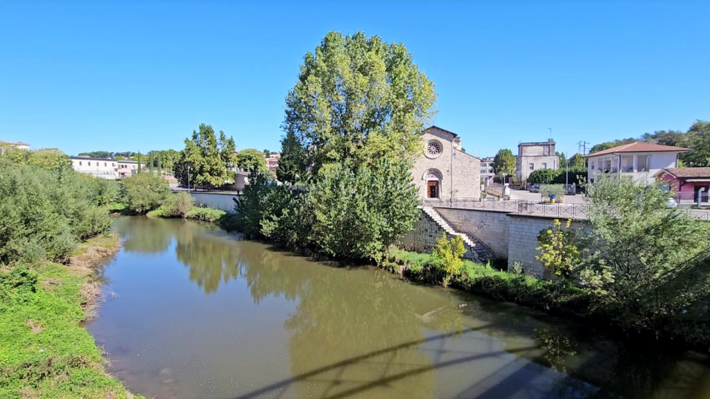 Fiume Sacco, Ceccano (Fr). Foto di Elisa Rossi per Cittadini Reattivi 