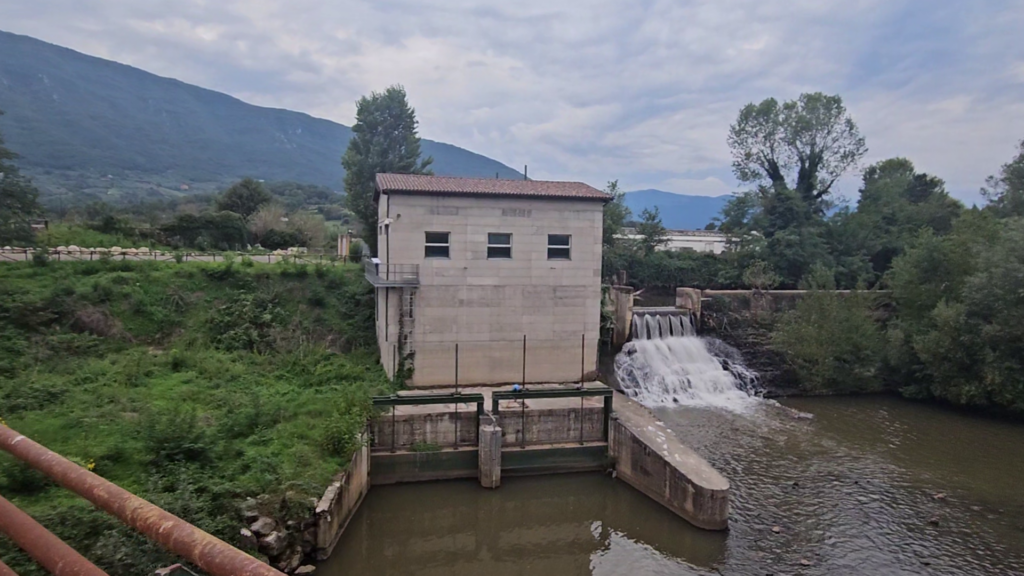 Centrale Idroelettrica tra Anagni e Sgurgola (Fr). Foto di Elisa Rossi per Cittadini Reattivi