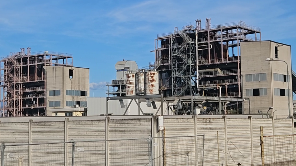 Ex inceneritori di Colleferro (Rm). Foto di Elisa Rossi per Cittadini Reattivi