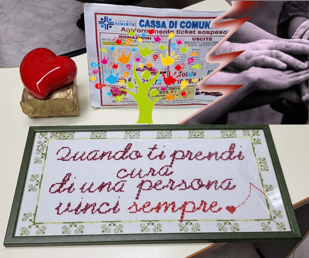 Iniziativa del ticket sospeso a Frattamaggiore (Na). Credits: Studio medico Humanitas